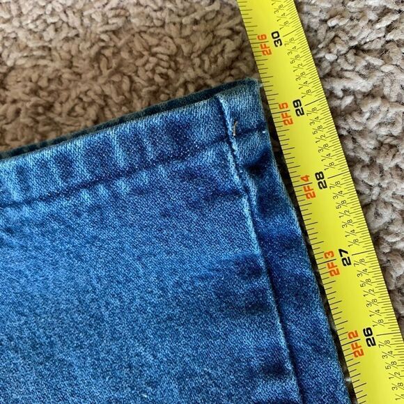 Vintage Wrangler Dark Wash High Rise Jeans 26” Zipper Straight Western - Picture 8 of 8